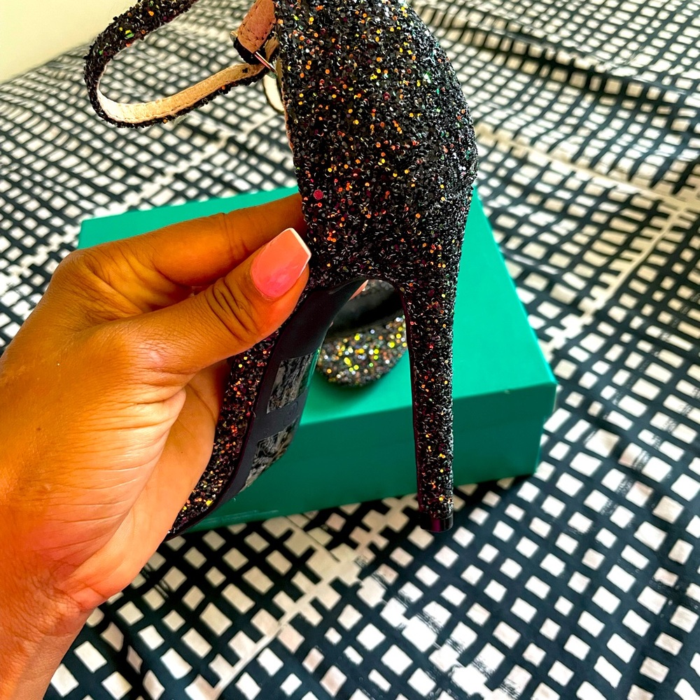 Bling bling ankle strap sandales